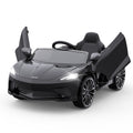 Electric Sports Car Ride-On Toy with LED Lights and MP3 Player - 12V, 1 Seat, Hydraulic Doors - Perfect Gift for Kids