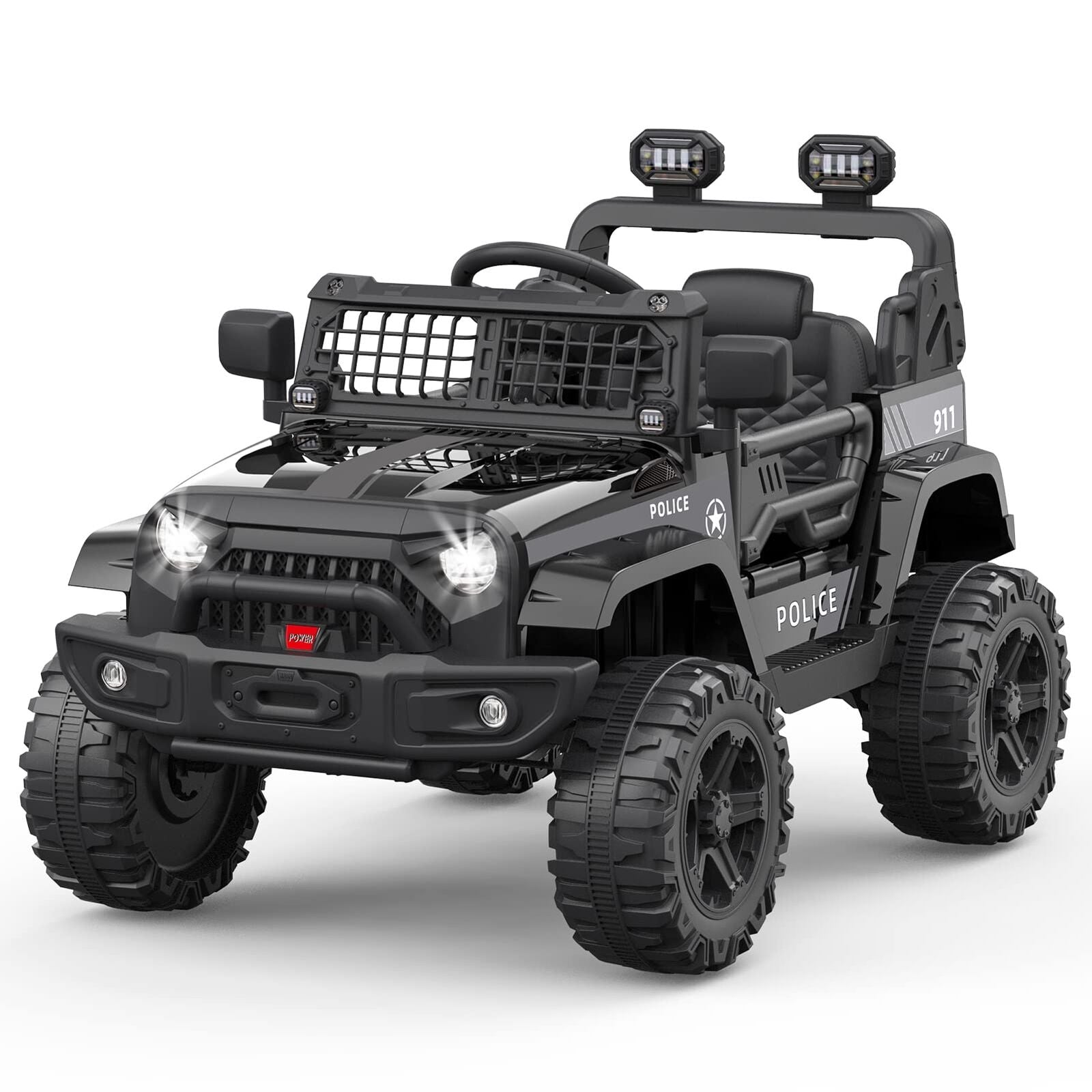Electric Toy Jeep for Kids with Bluetooth Remote Control - Perfect Xmas Gift!