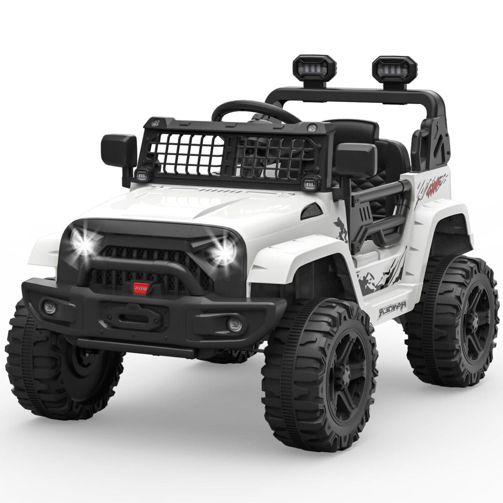 Electric Toy Truck for Kids with Bluetooth and Remote Control - 12V Ride On Car