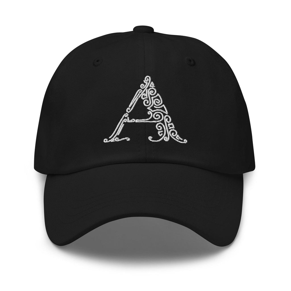Embroidered Adjustable Baseball Cap - a Monogram