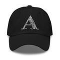 Embroidered Adjustable Baseball Cap - a Monogram