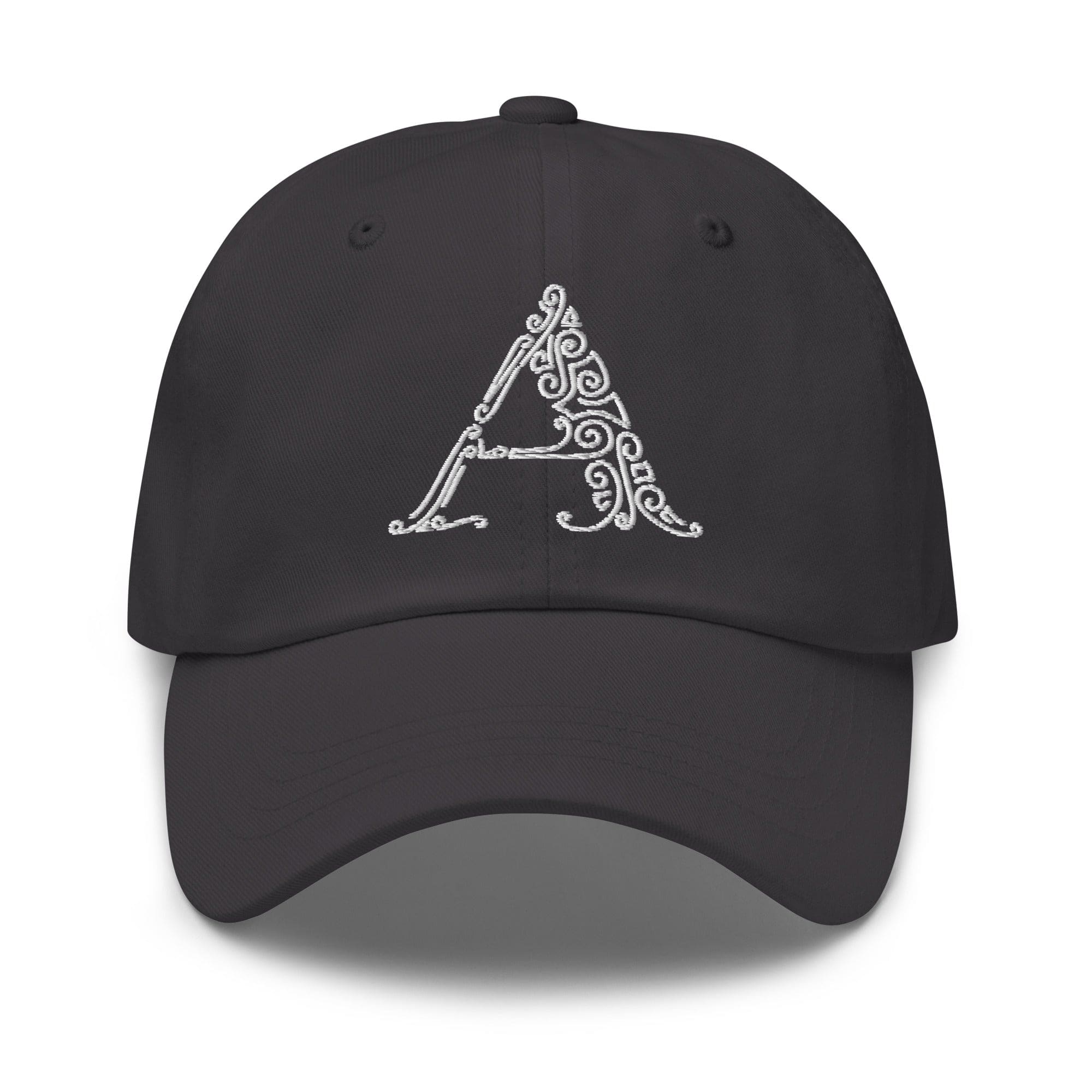 Embroidered Adjustable Baseball Cap - a Monogram