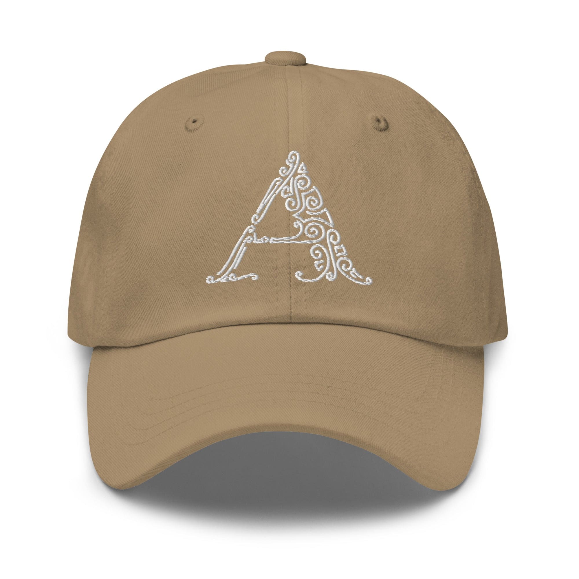 Embroidered Adjustable Baseball Cap - a Monogram