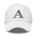 Embroidered Adjustable Baseball Cap - a Monogram