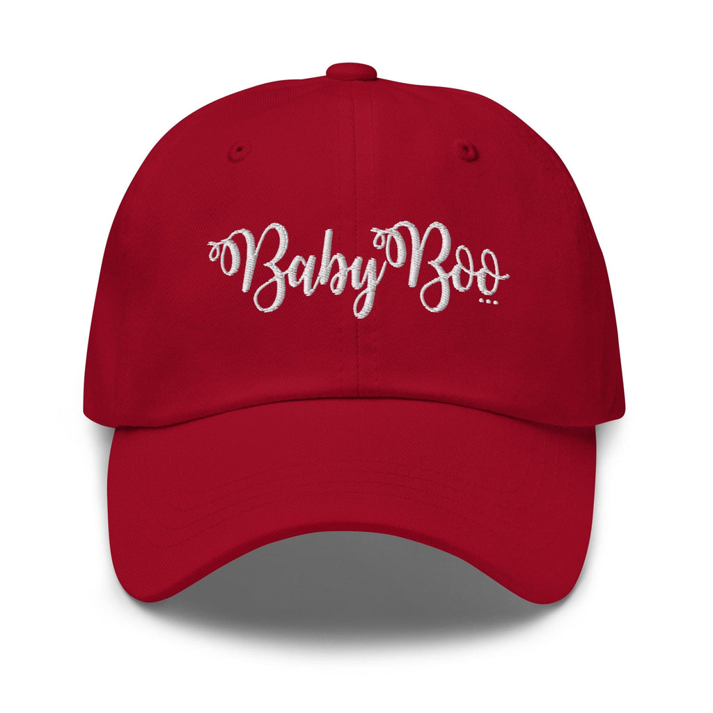 Embroidered Adjustable Baseball Cap - Baby Boo