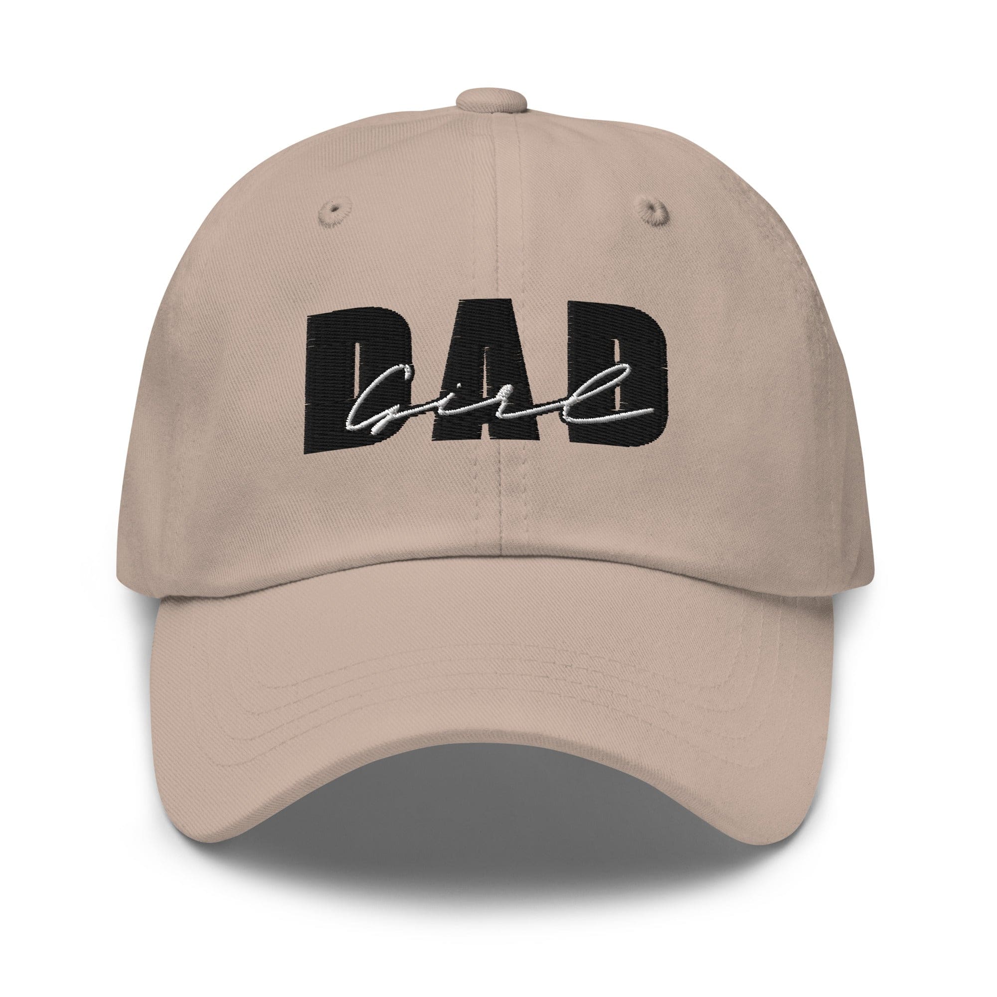 Embroidered Adjustable Baseball Cap - Girl Dad