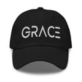 Embroidered Adjustable Baseball Cap - Grace - F/b