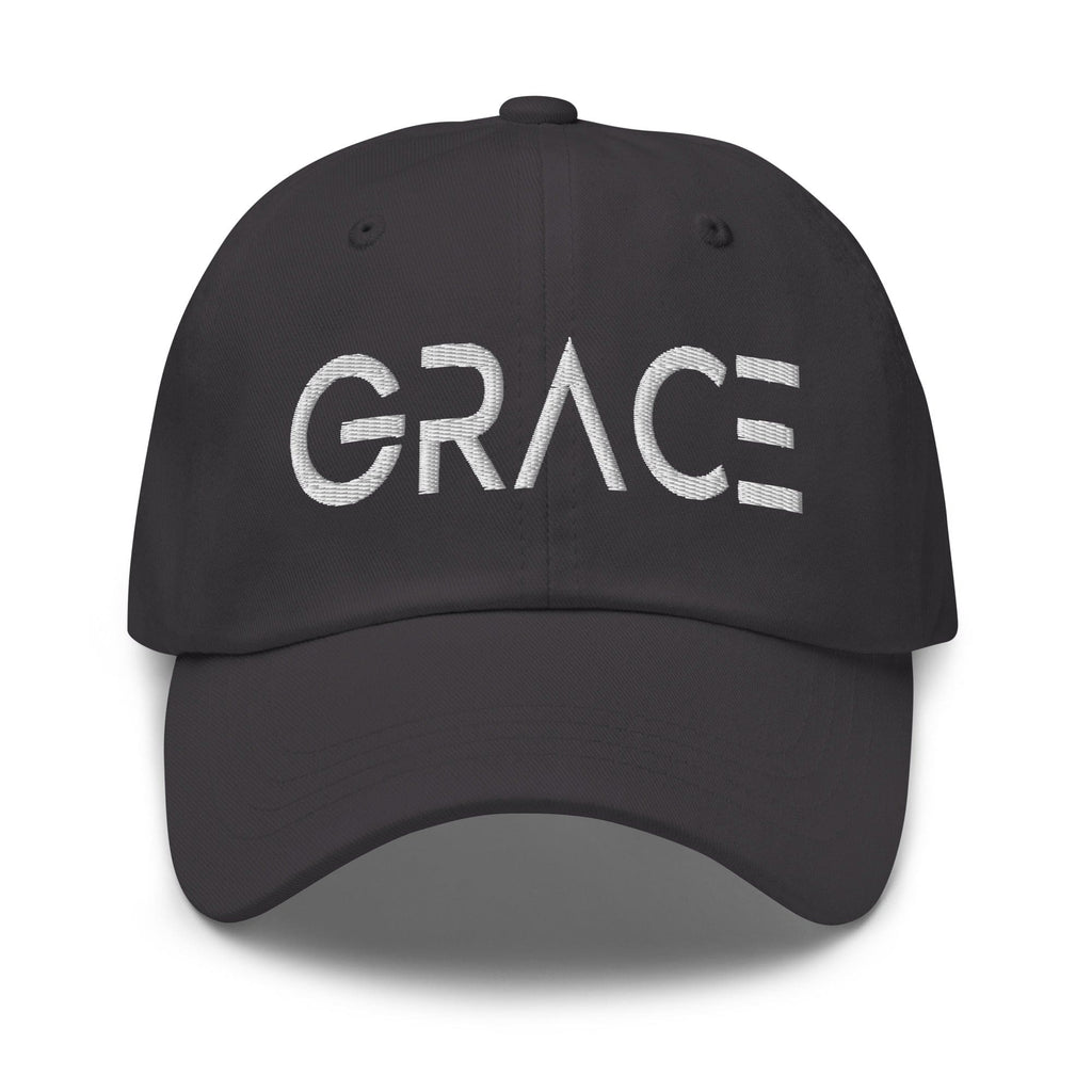 Embroidered Adjustable Baseball Cap - Grace - F/b
