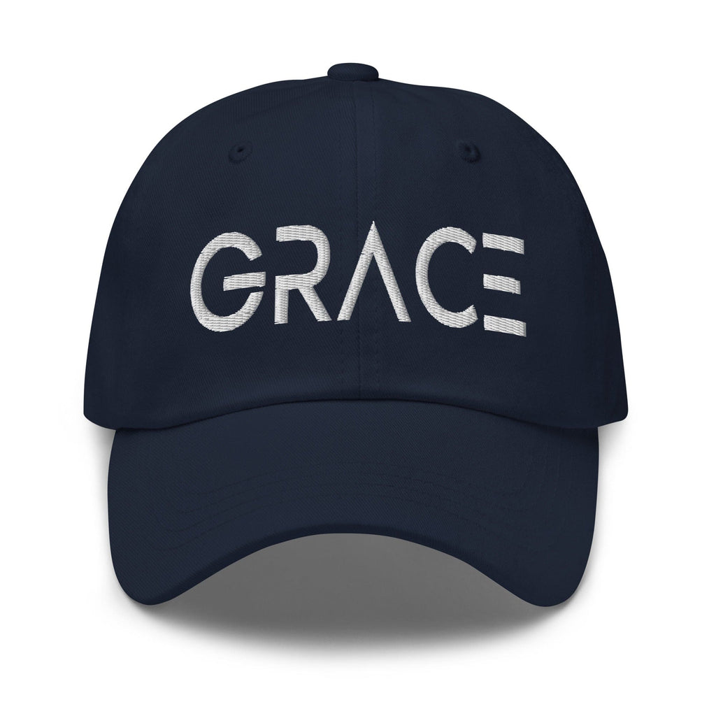 Embroidered Adjustable Baseball Cap - Grace - F/b