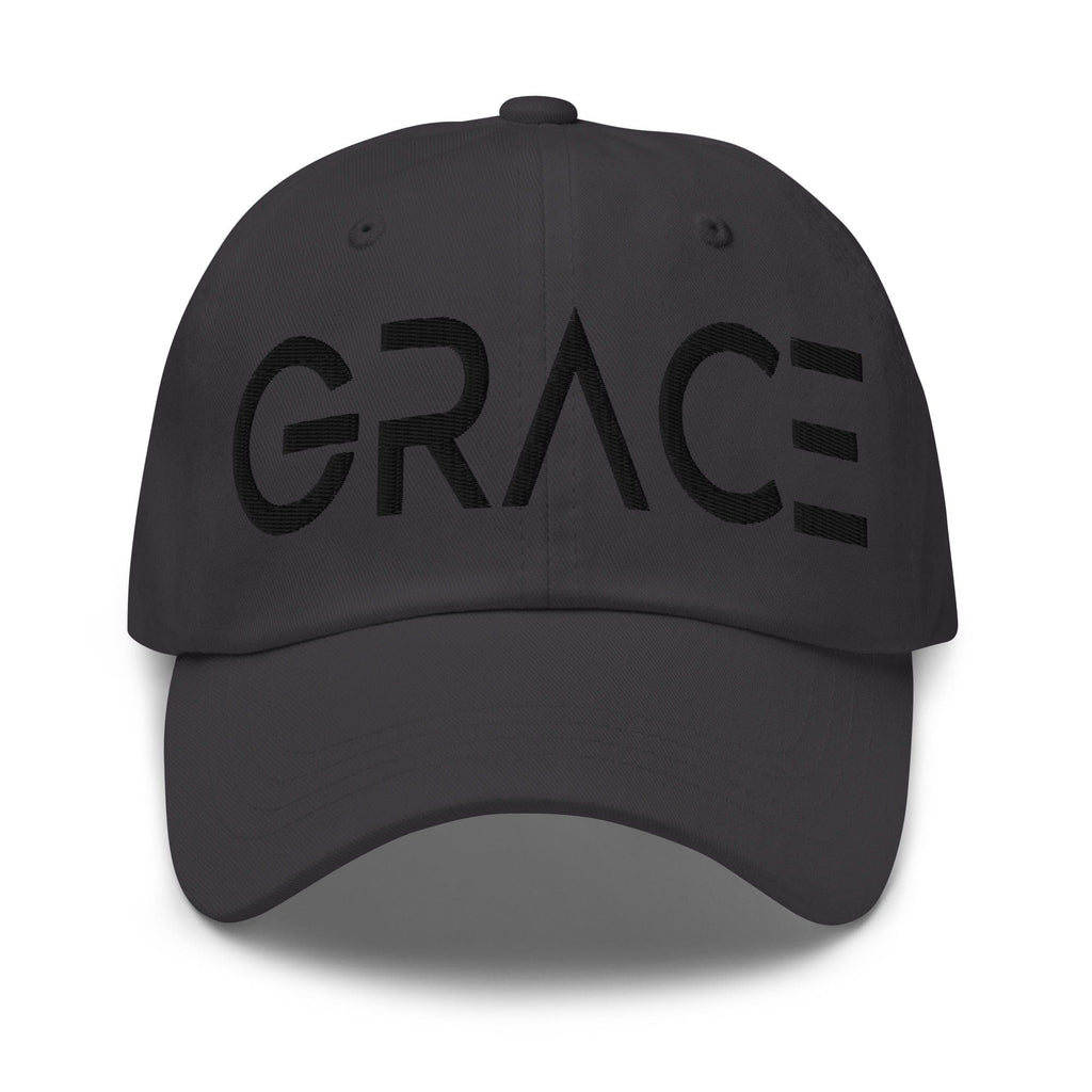 Embroidered Adjustable Baseball Cap - Grace - F/b
