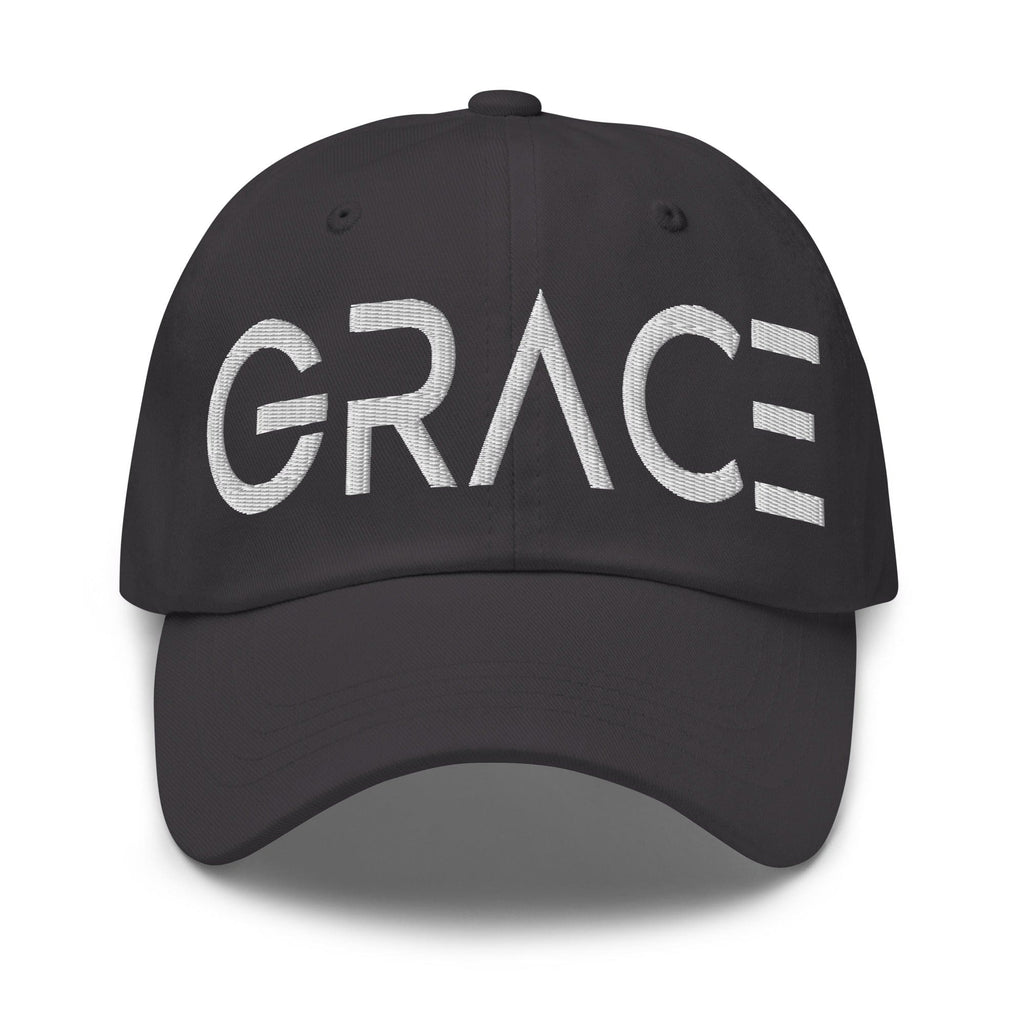 Embroidered Adjustable Baseball Cap - Grace - F/b