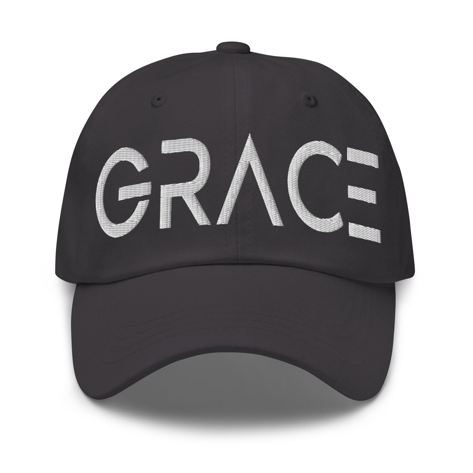 Embroidered Adjustable Baseball Cap - Grace - F/b