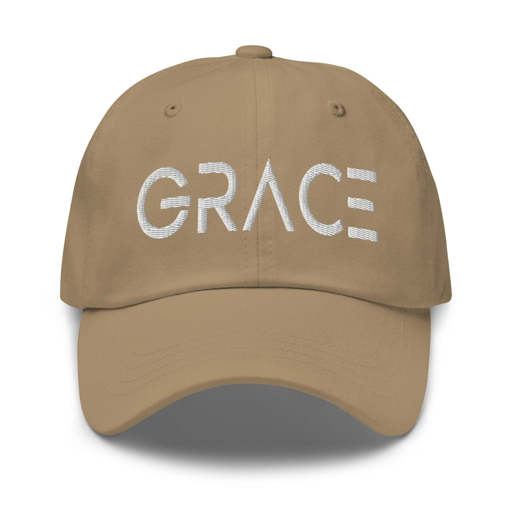 Embroidered Adjustable Baseball Cap - Grace - F/b