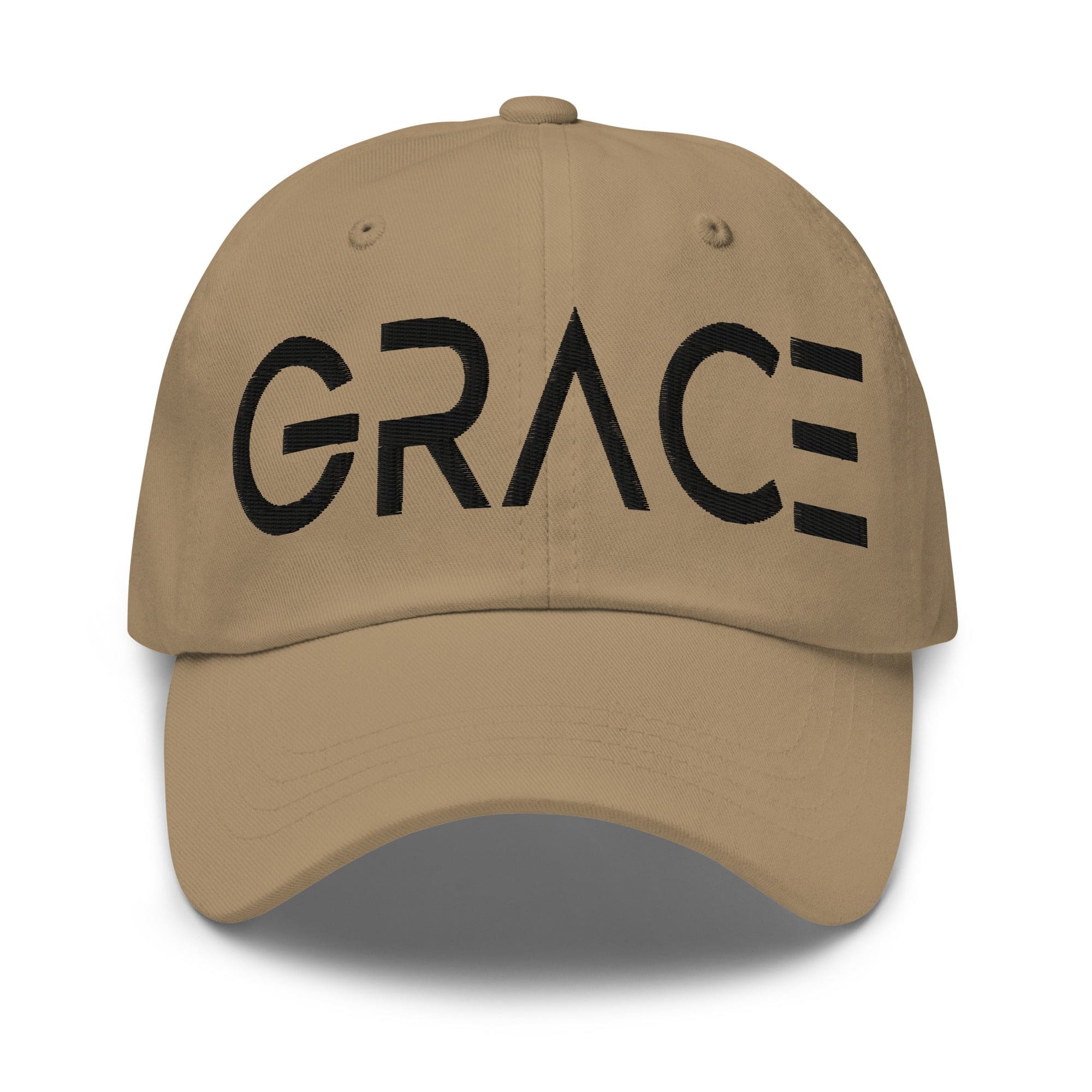 Embroidered Adjustable Baseball Cap - Grace - F/b