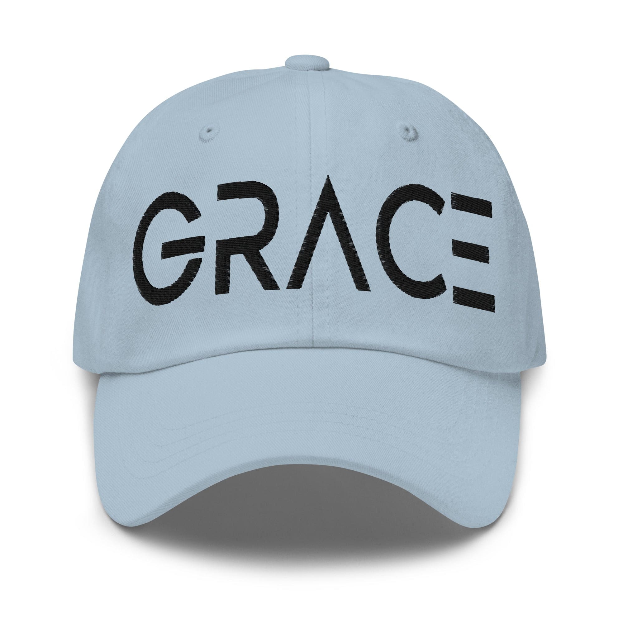 Embroidered Adjustable Baseball Cap - Grace - F/b