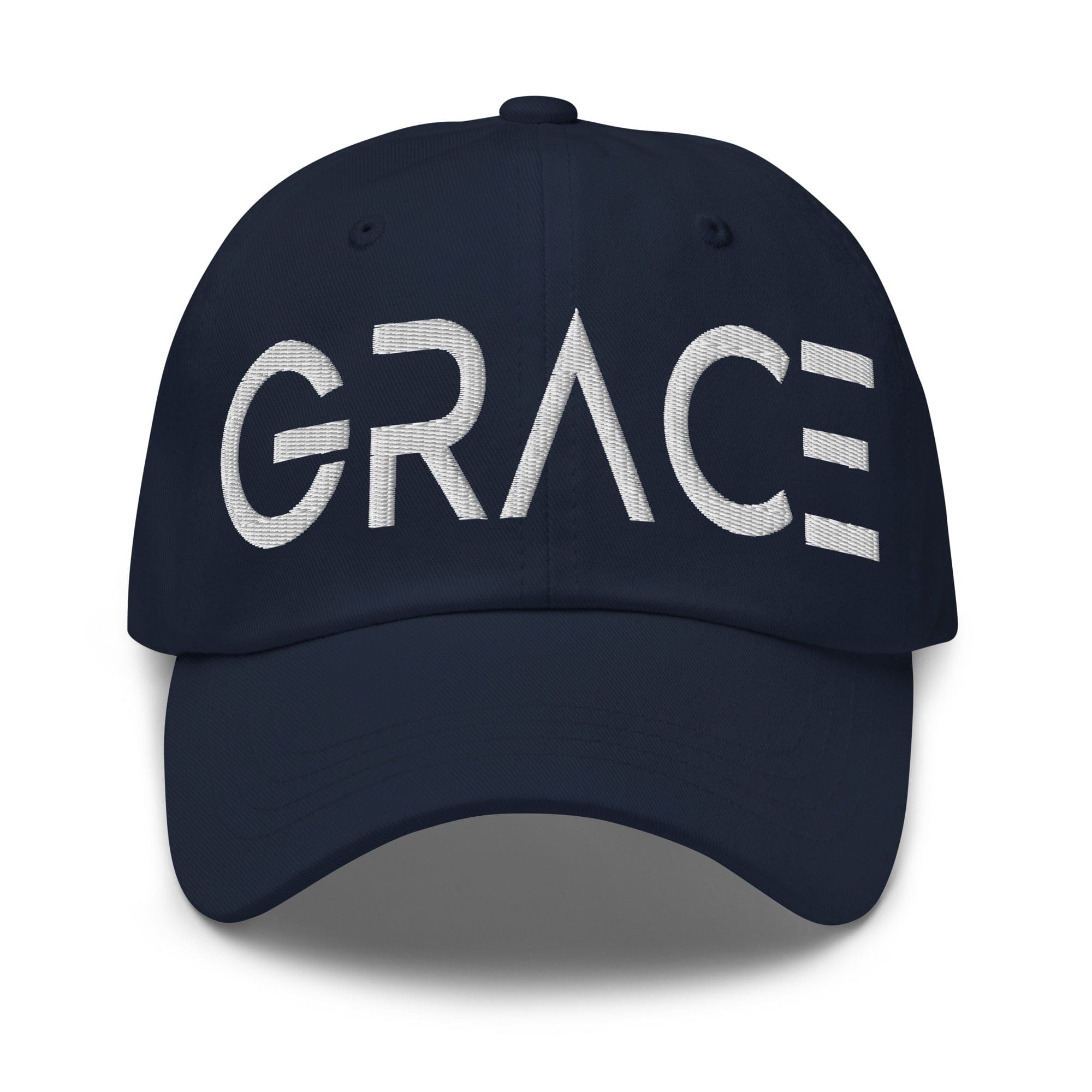 Embroidered Adjustable Baseball Cap - Grace - F/b
