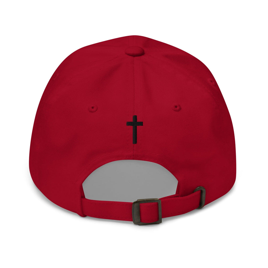 Embroidered Adjustable Baseball Cap - Grateful - F/b