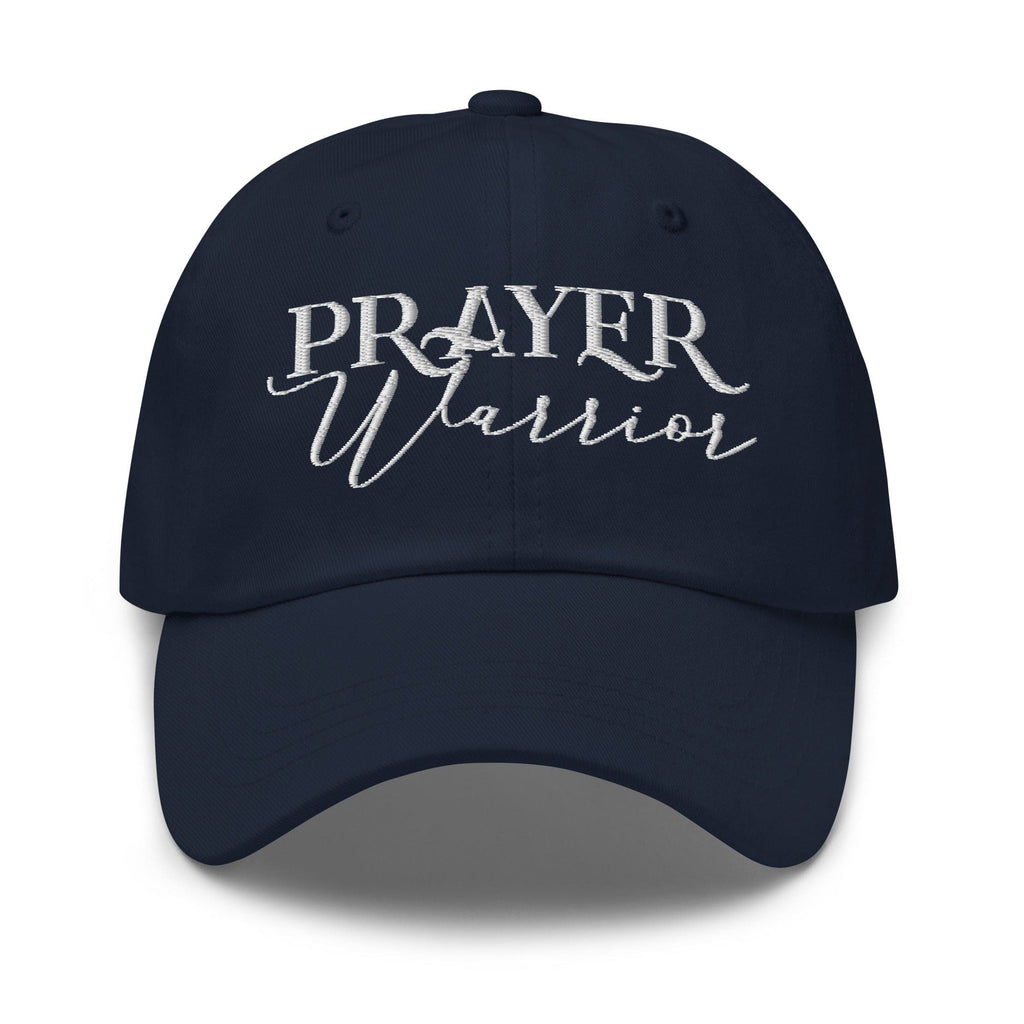 Embroidered Adjustable Baseball Cap - Prayer Warrior - F/b