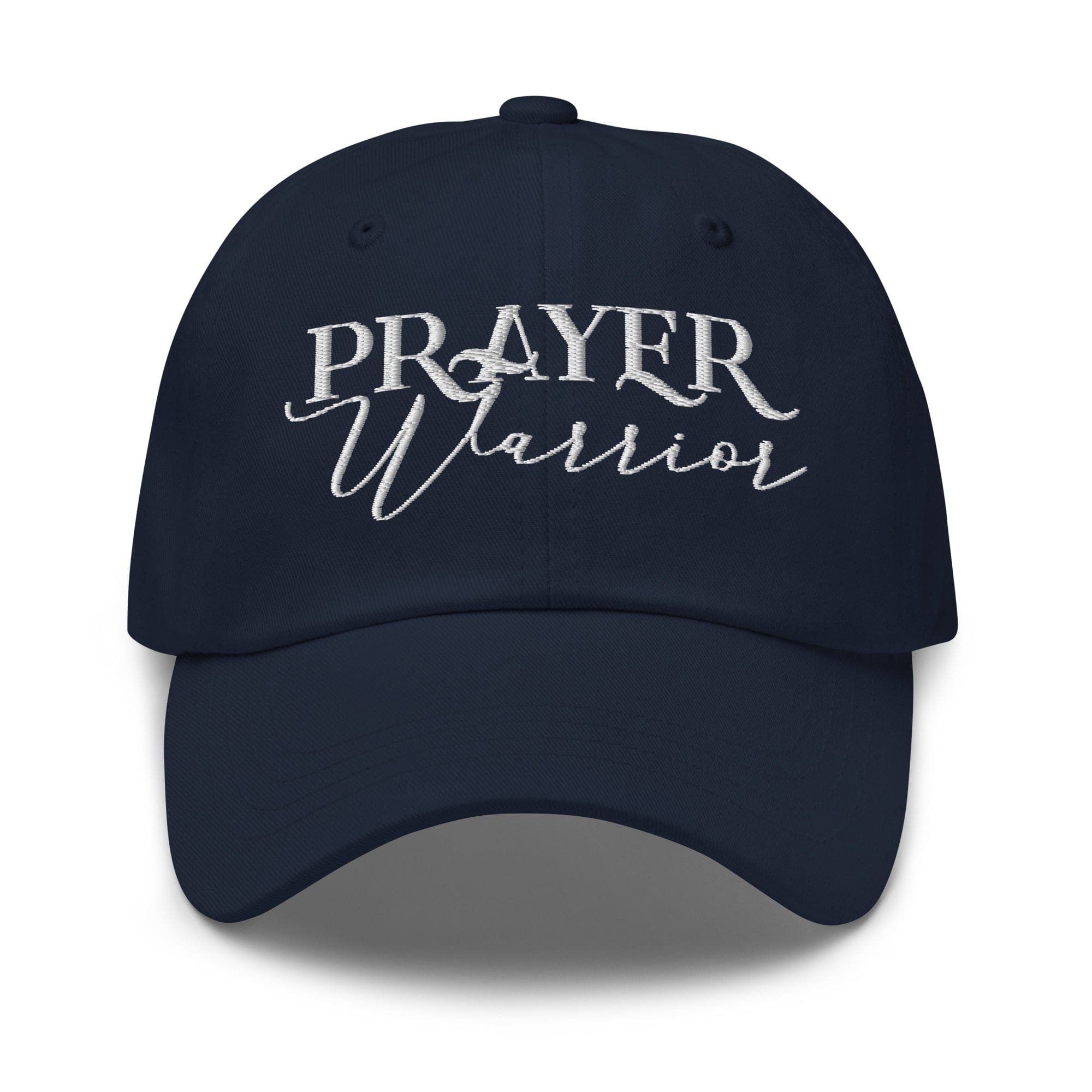 Embroidered Adjustable Baseball Cap - Prayer Warrior - F/b