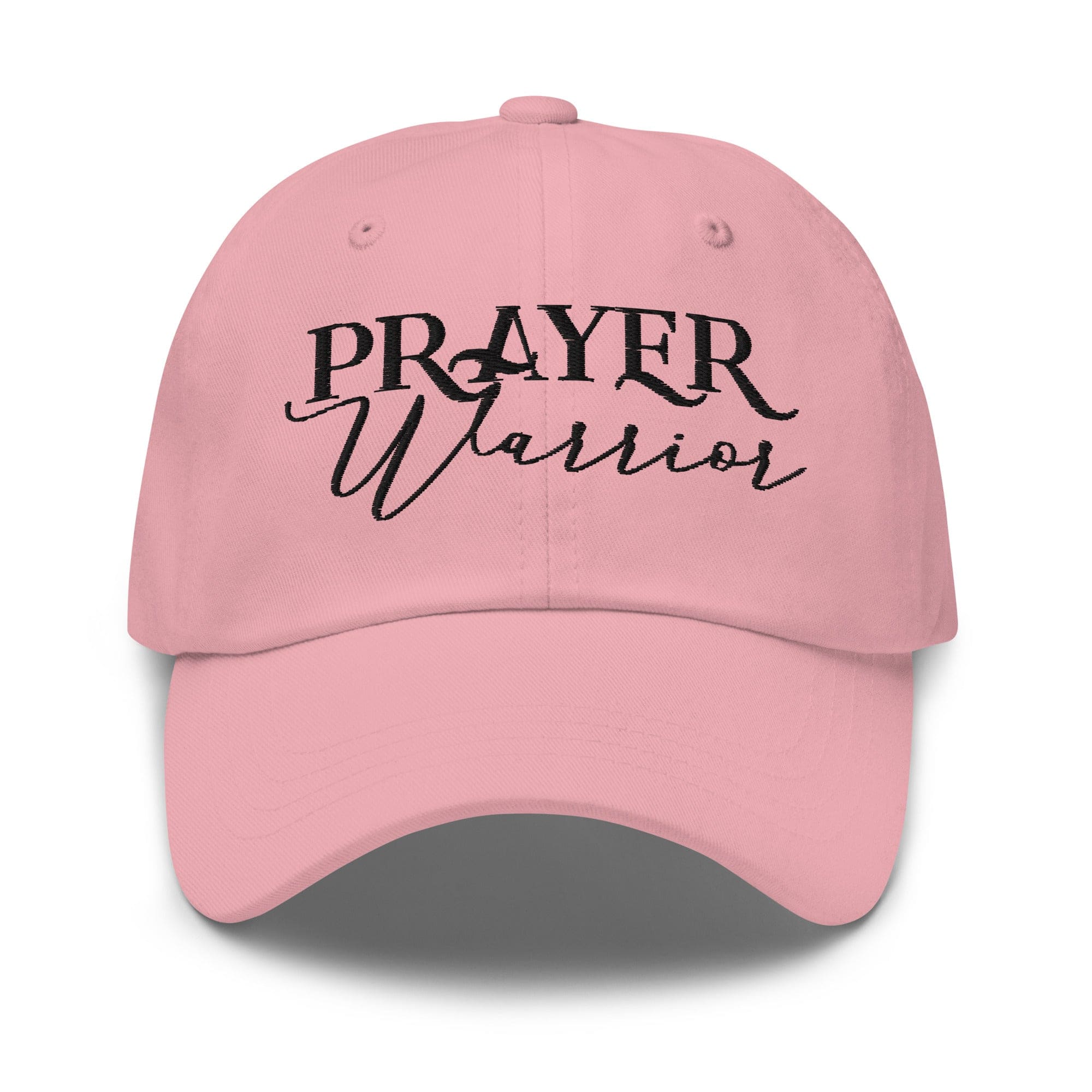 Embroidered Adjustable Baseball Cap - Prayer Warrior - F/b
