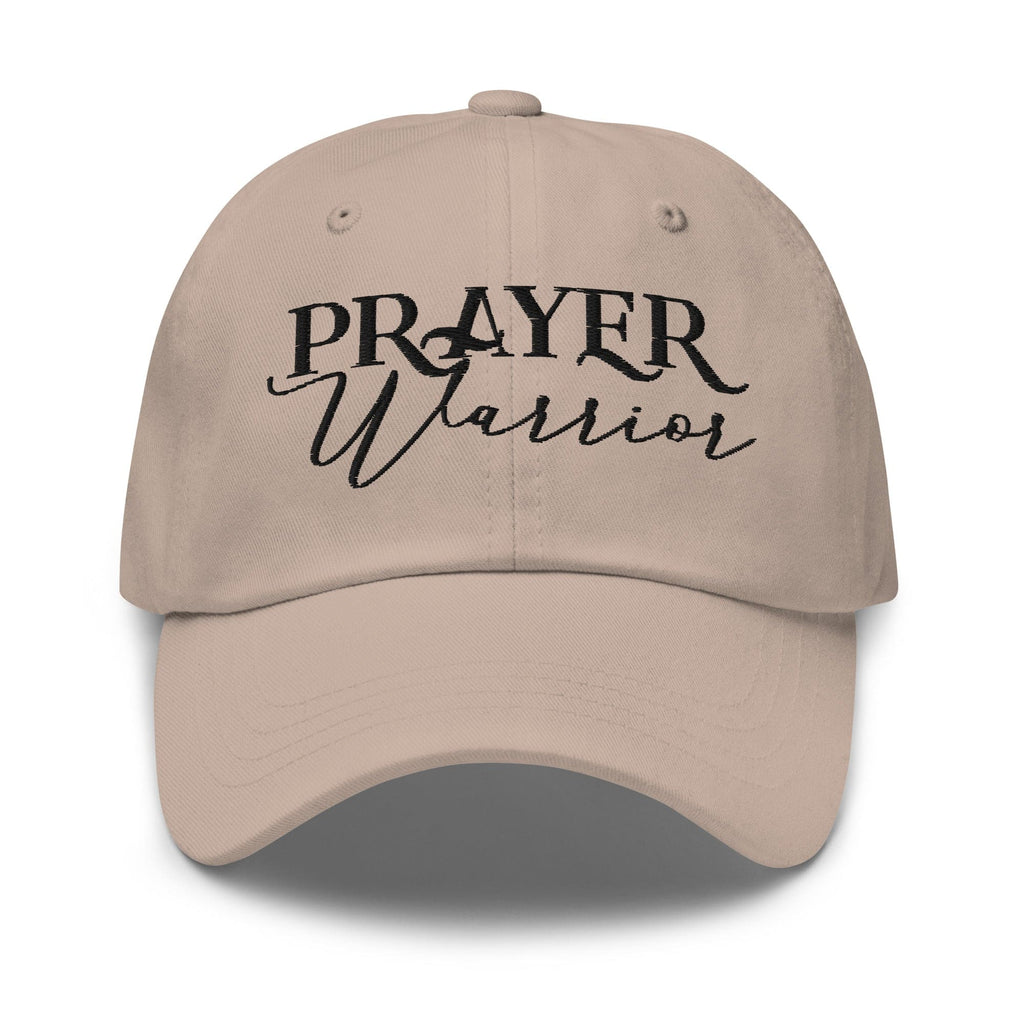 Embroidered Adjustable Baseball Cap - Prayer Warrior - F/b