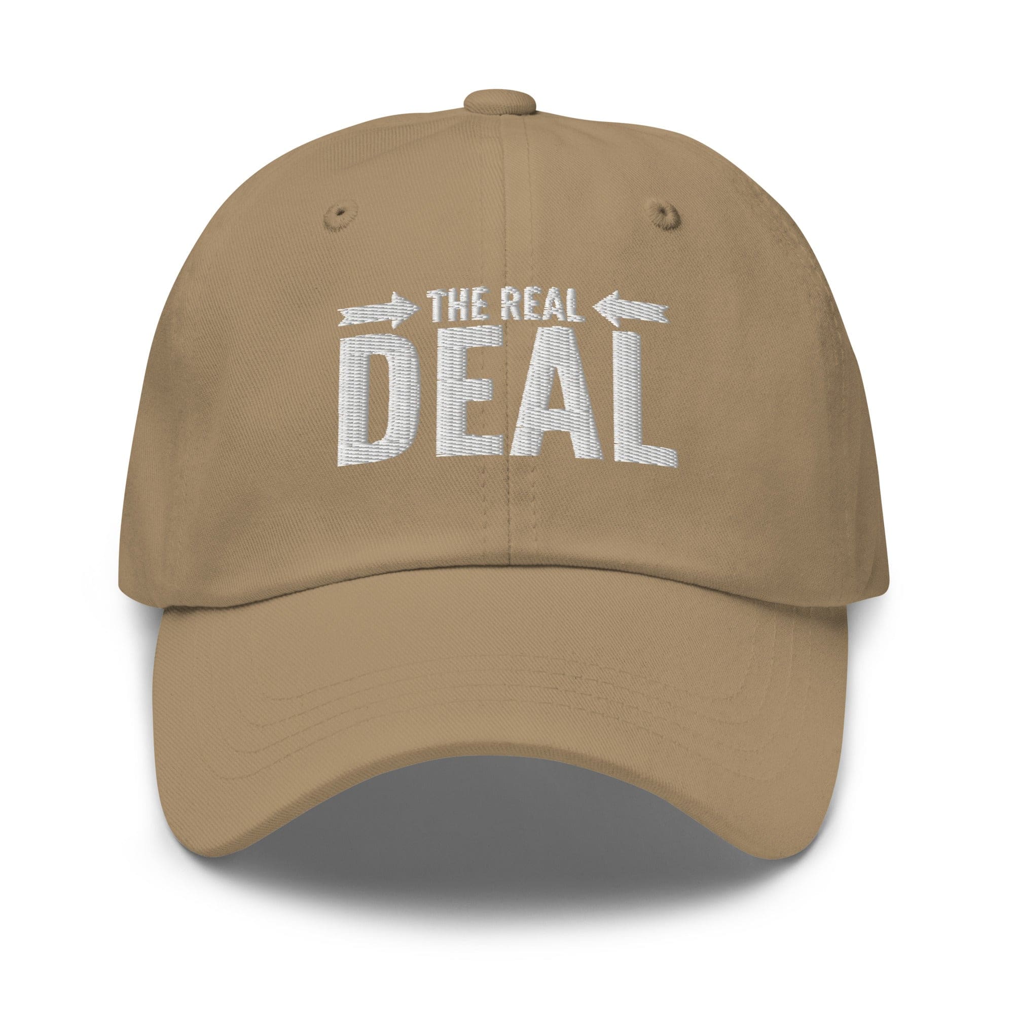 Embroidered Adjustable Baseball Cap - the Real Deal