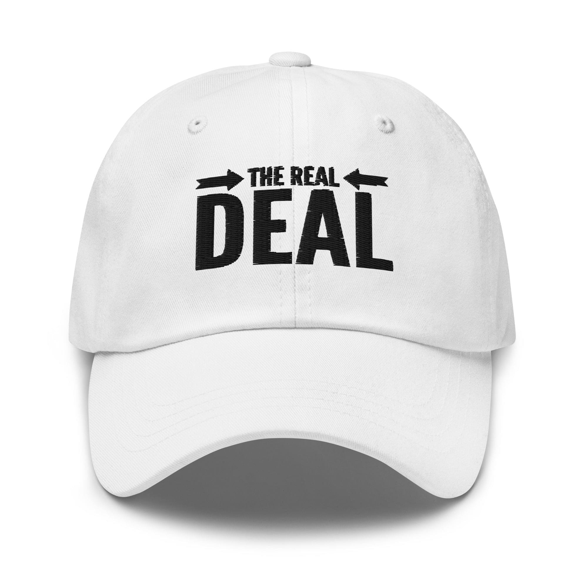 Embroidered Adjustable Baseball Cap - the Real Deal