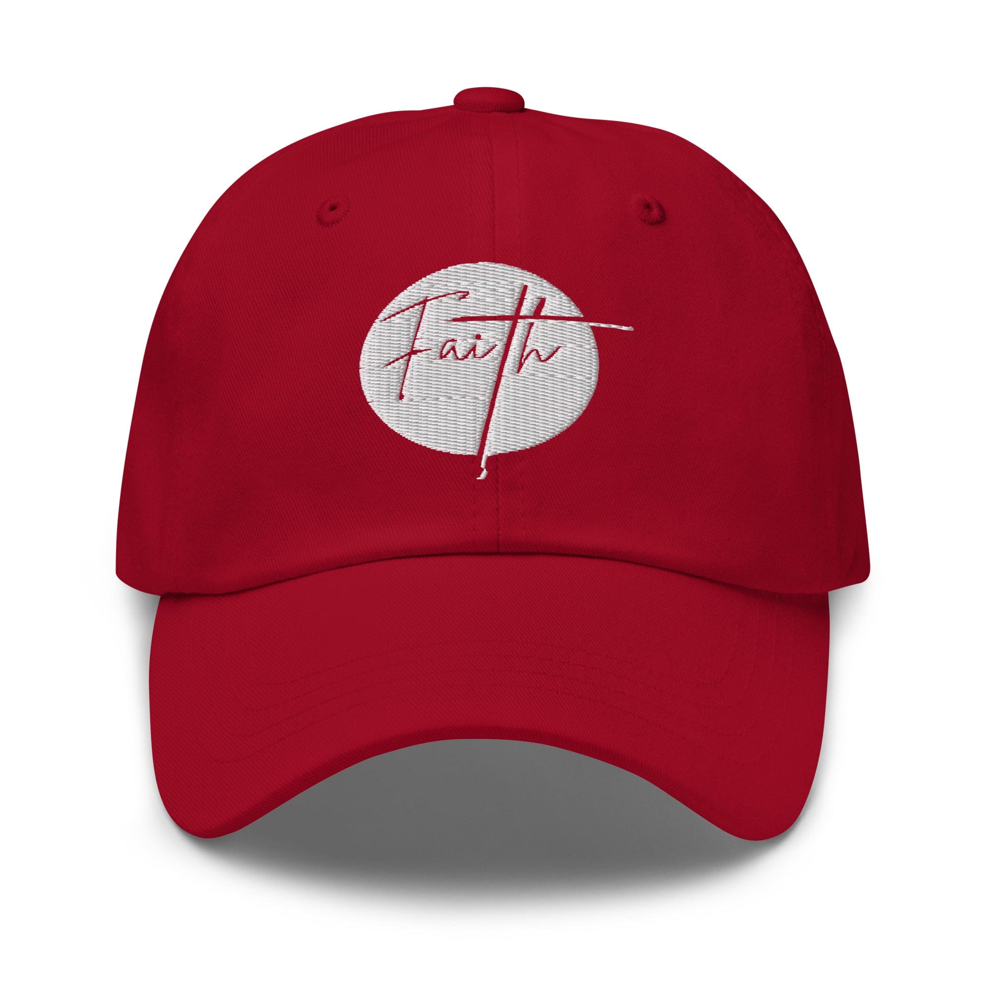 Embroidered Baseball Cap - Adjustable - Faith