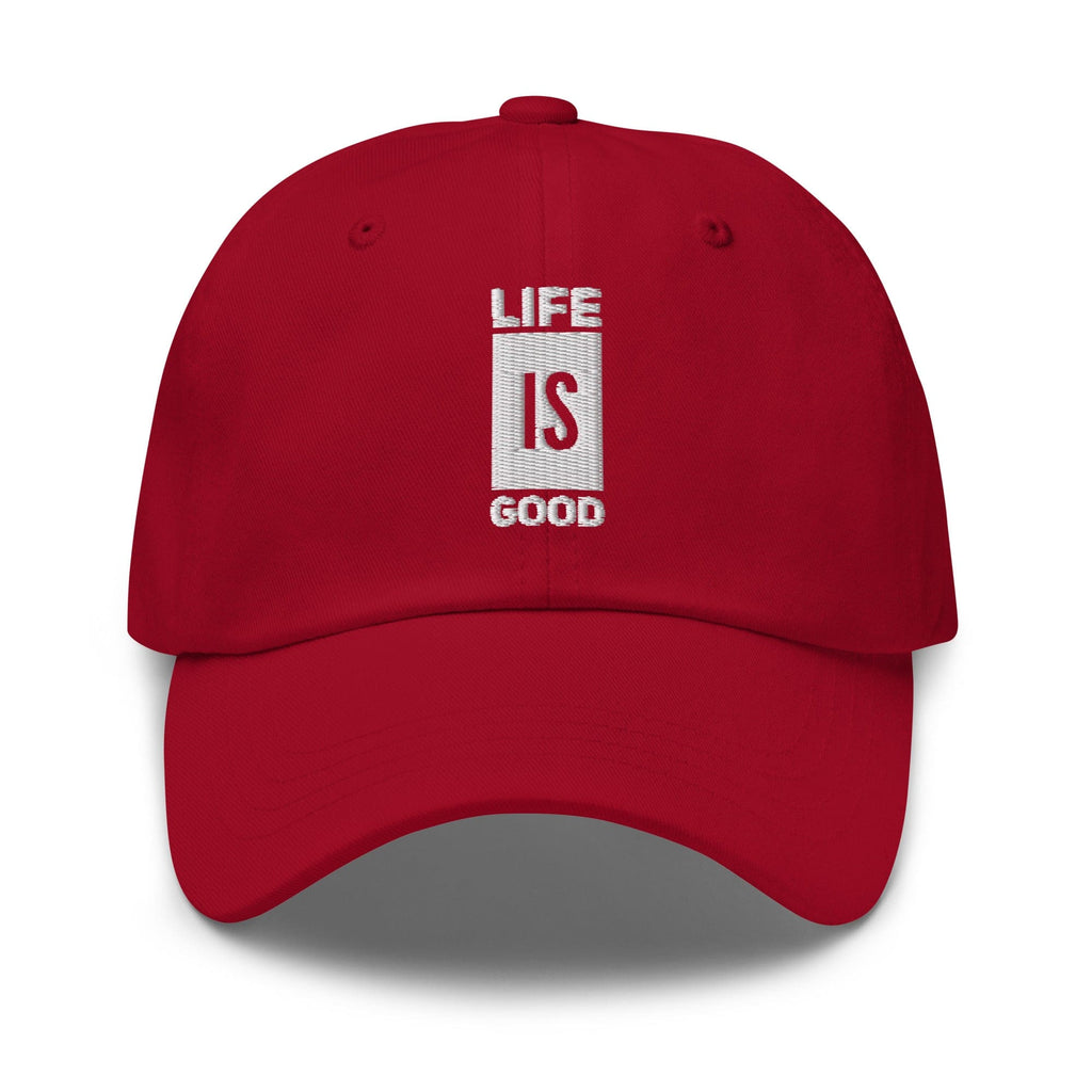 Embroidered Baseball Cap - Adjustable - Life is Good