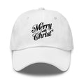 Embroidered Baseball Cap - Adjustable - Merry with Christ