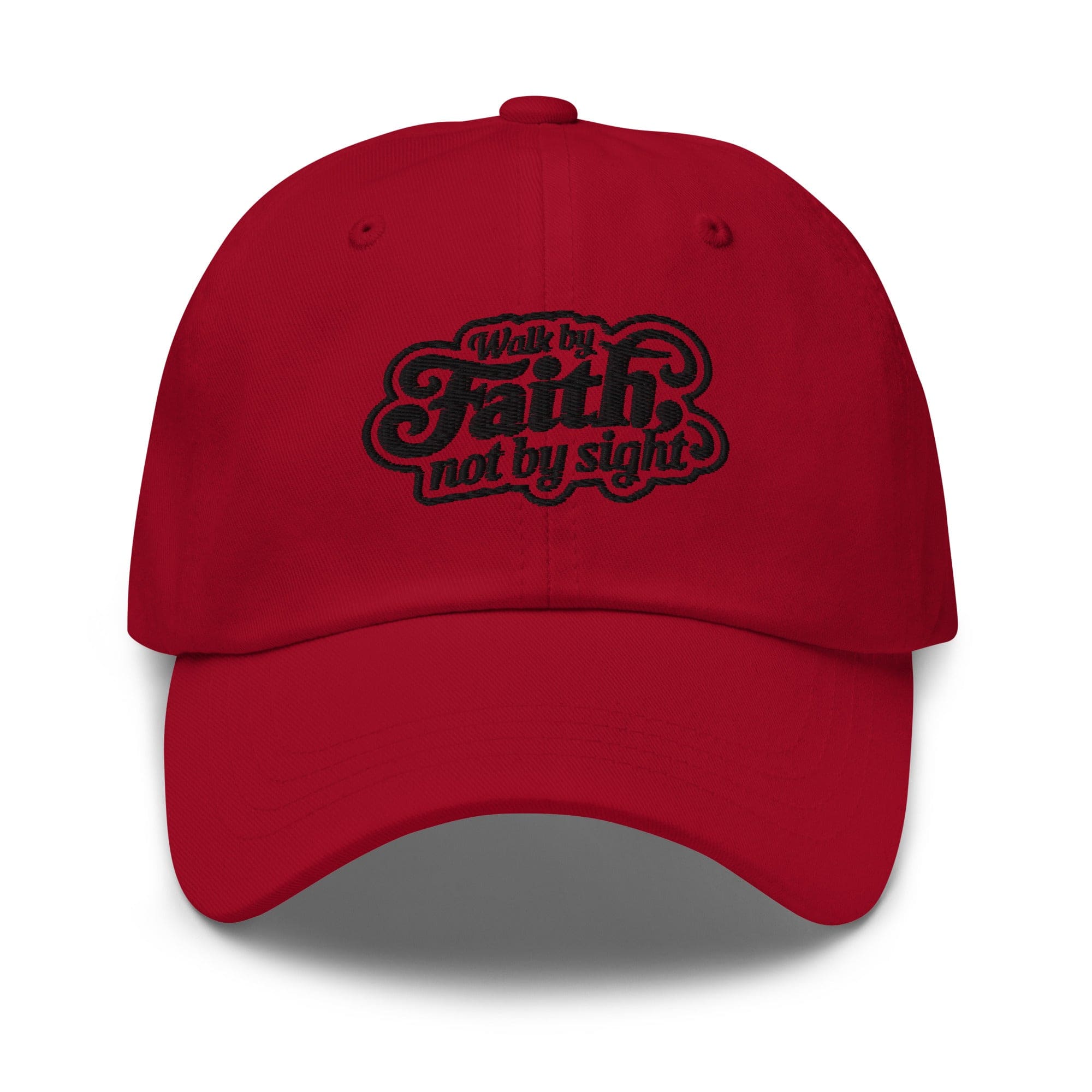 Embroidered Baseball Cap - Adjustable - Walk by Faith