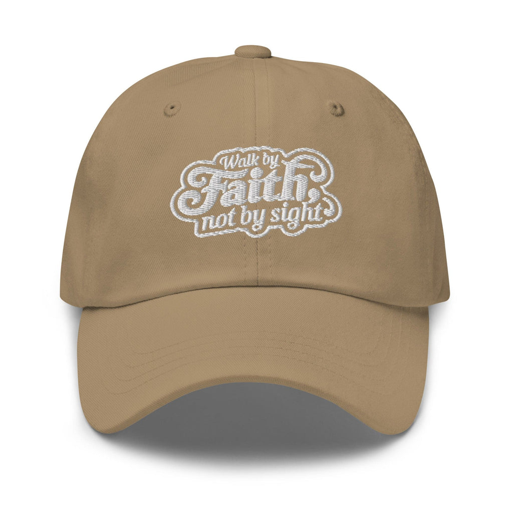 Embroidered Baseball Cap - Adjustable - Walk by Faith