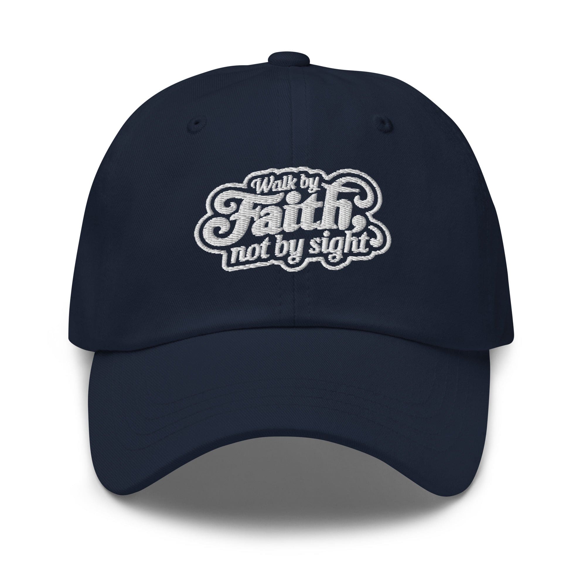 Embroidered Baseball Cap - Adjustable - Walk by Faith