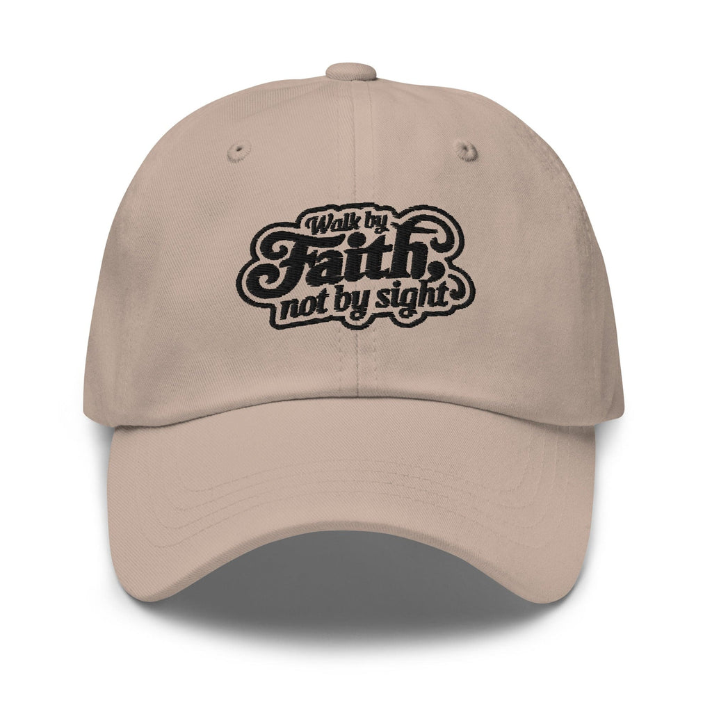 Embroidered Baseball Cap - Adjustable - Walk by Faith