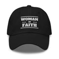 Embroidered Baseball Cap - Adjustable - Woman of Faith