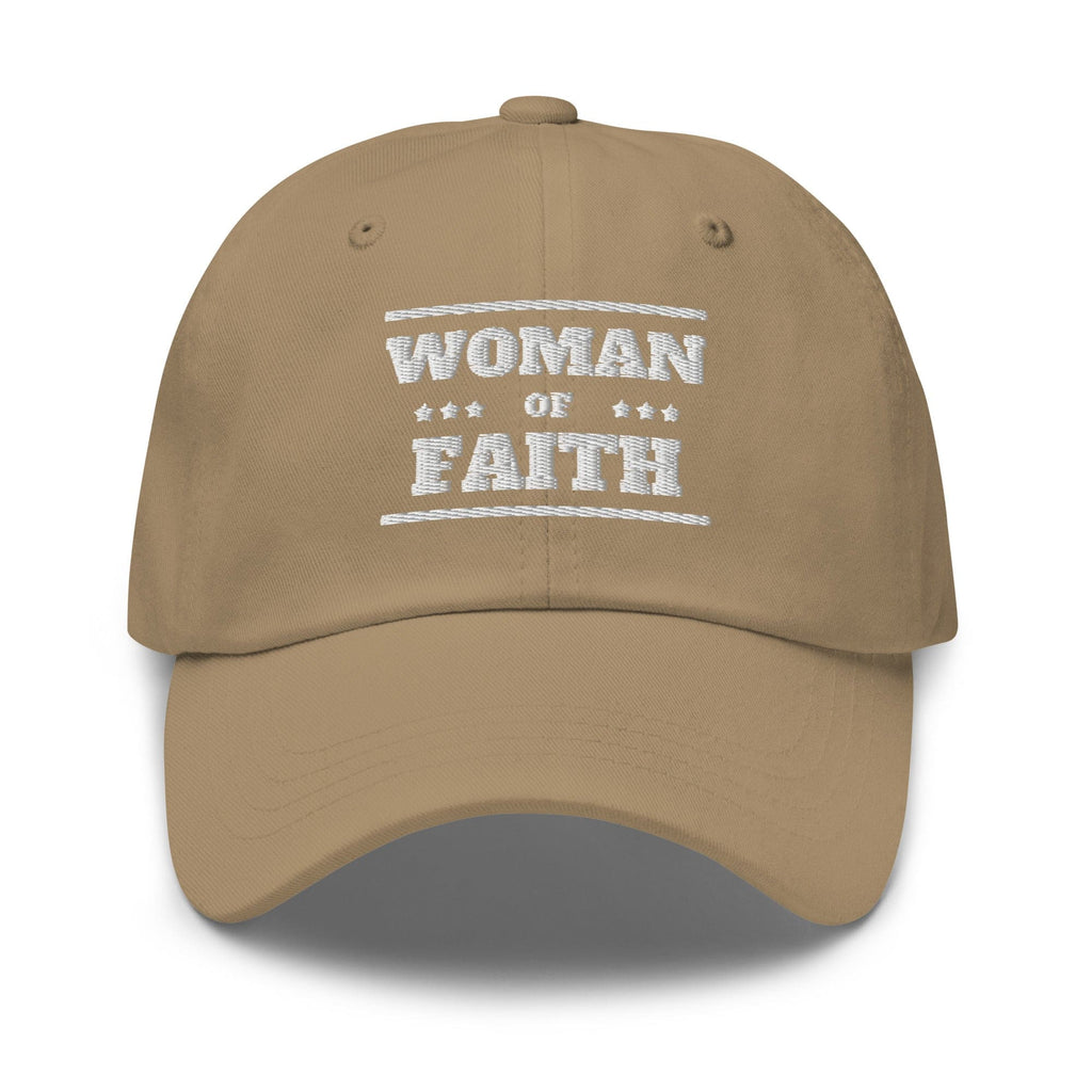 Embroidered Baseball Cap - Adjustable - Woman of Faith