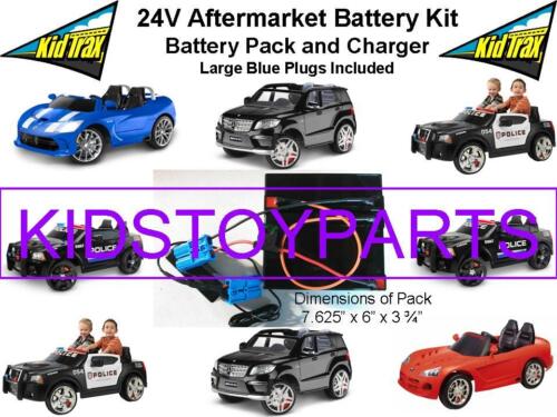 Enhance Your 12V KID TRAX Ride with Our 24V Conversion Kit for Extended Playtime!