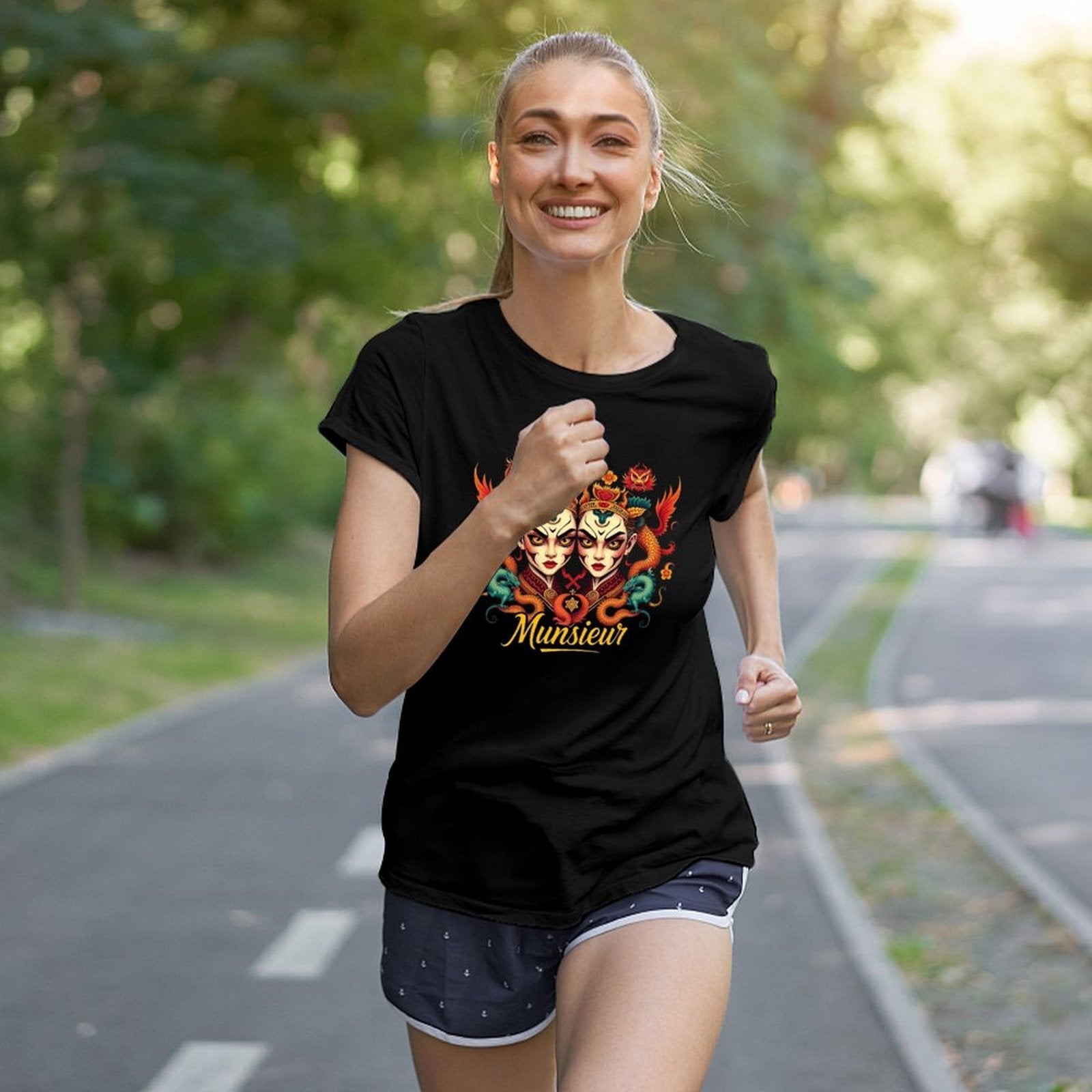 Munsieur T-Shirt for Women: Classic Comfort with a Contemporary Twist for Her