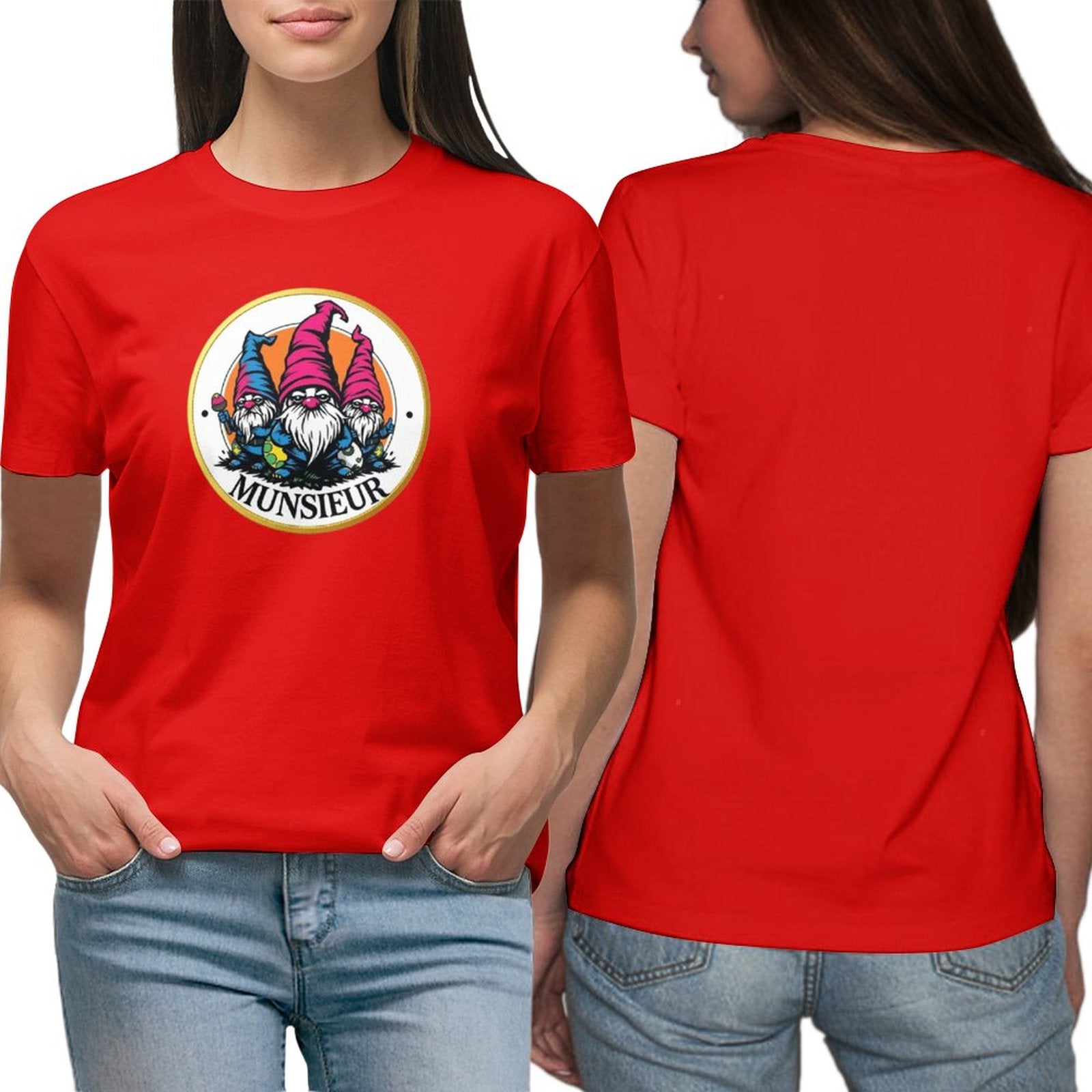 Discover MUNSIEUR Women's Premium Women's T-Shirts for a Chic, Casual Look for Her