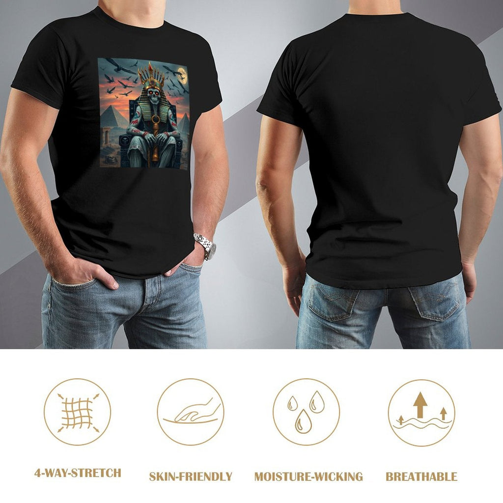 Munsieur Pharaoh's Reign Collection Men's Tee (High Definition & Front Printing)