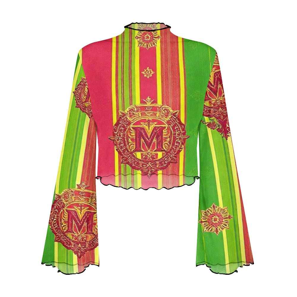 Cascade Sleeve Blouse