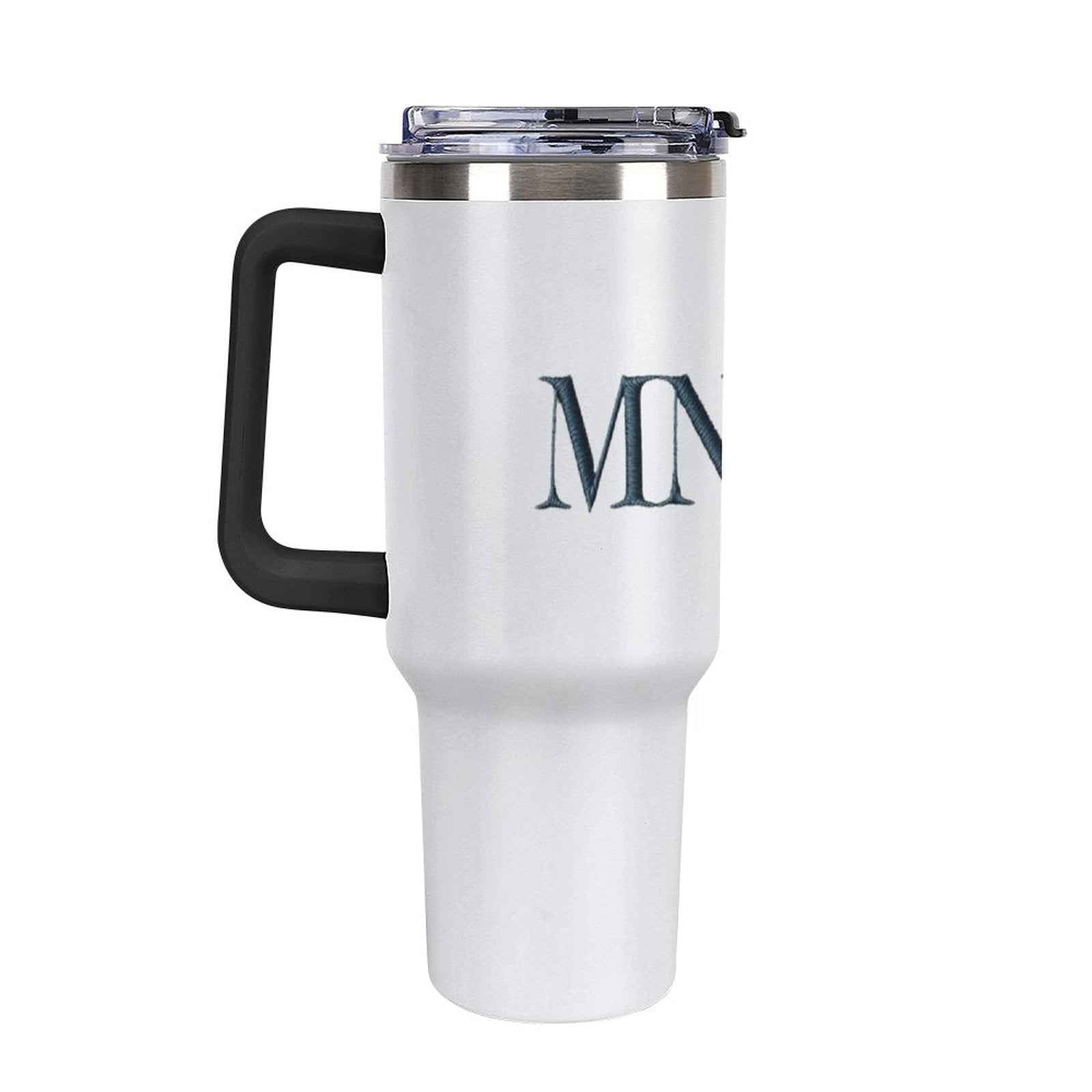 40oz Insulated Tumbler with Handle and Straw Munsieur Brand Accessories