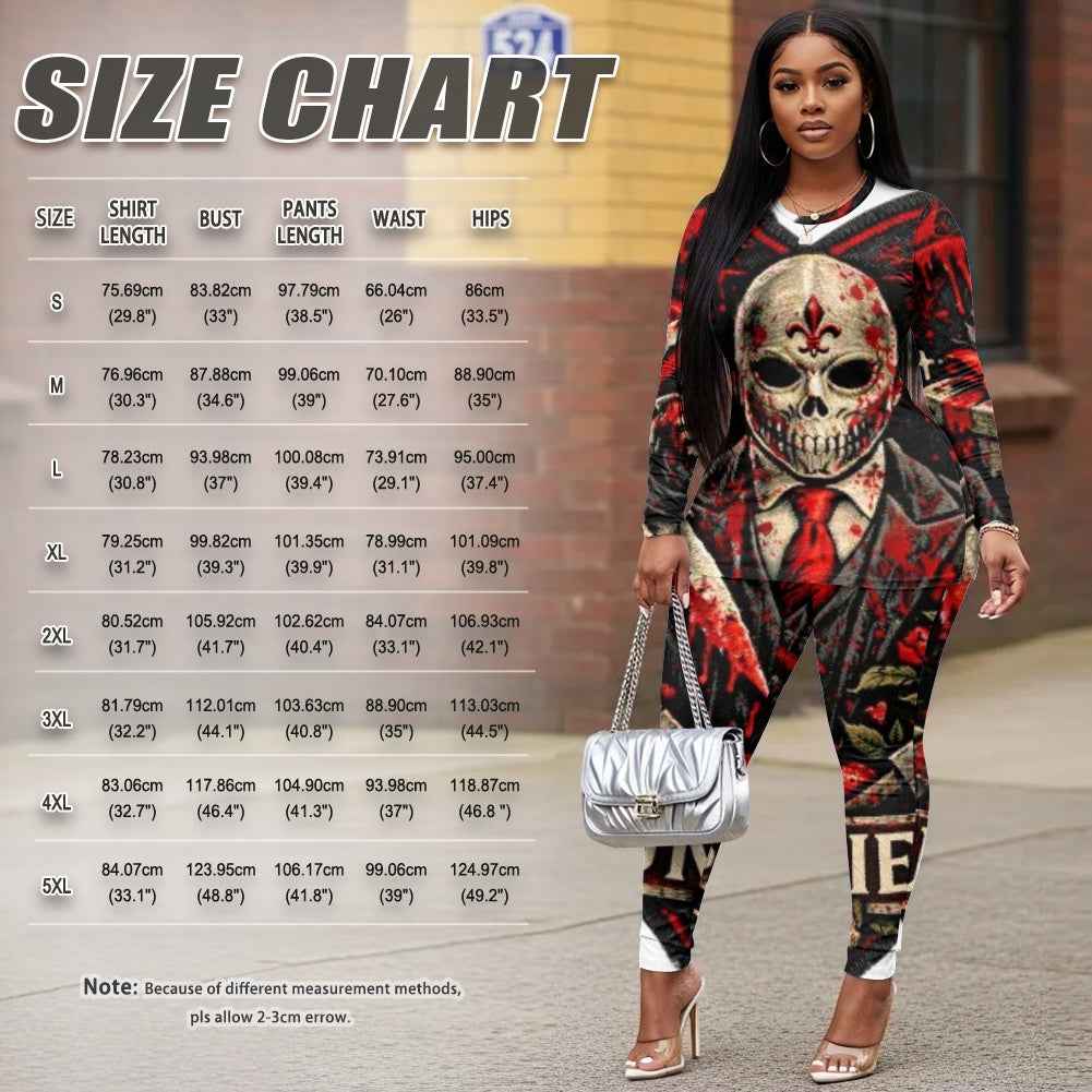 MUNSIEUR Women's Jumpsuit Valentine's Day Bleeding Collection