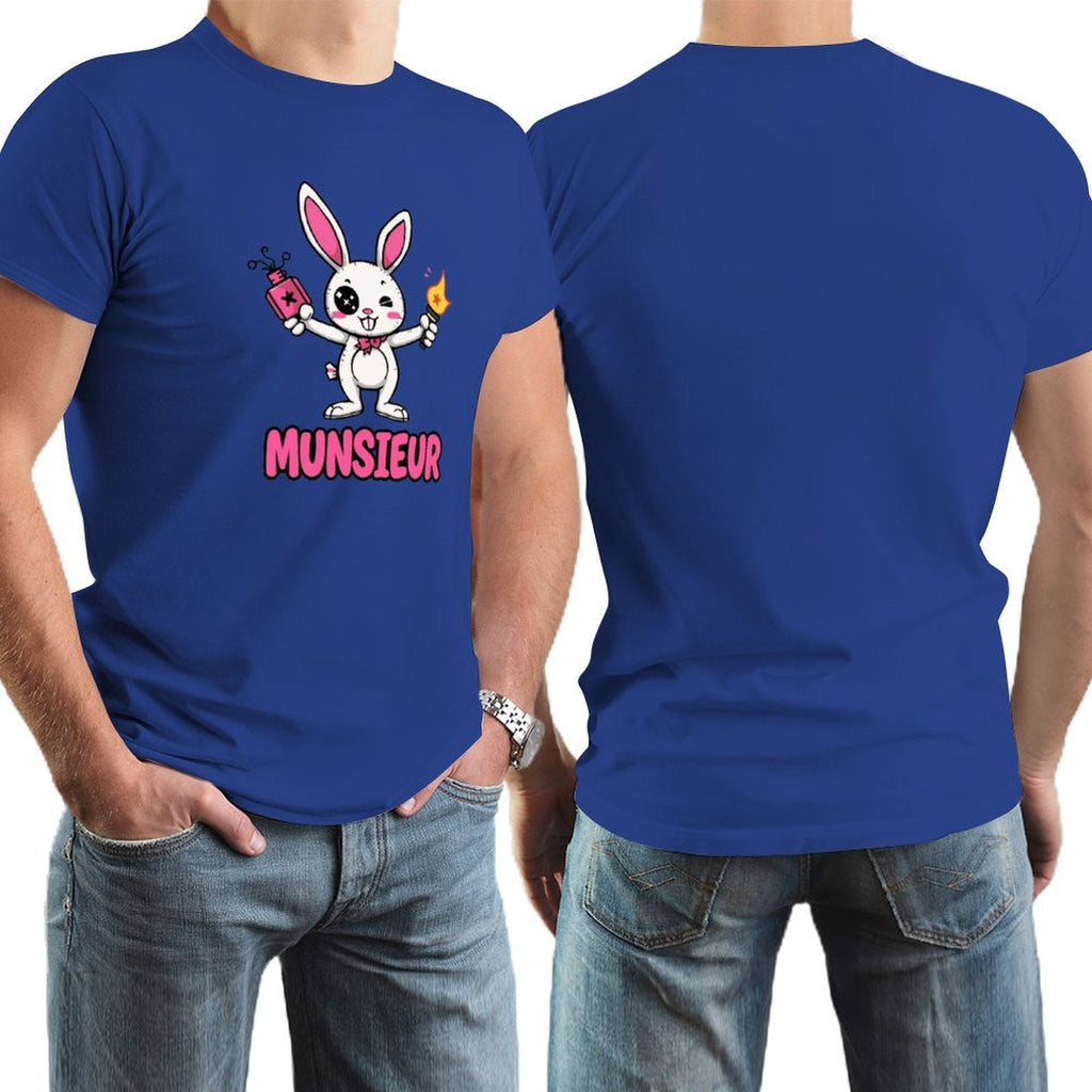 Munsieur Tee for Men Easter Collection "Strike" Designer Tee
