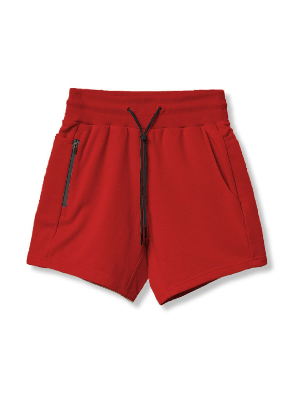 Men's Plus Size Drawstring High Waist Active Shorts