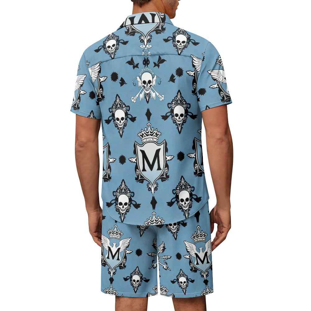 Men's Casual Outfit - Two Piece Shorts Set for Everyday Wear