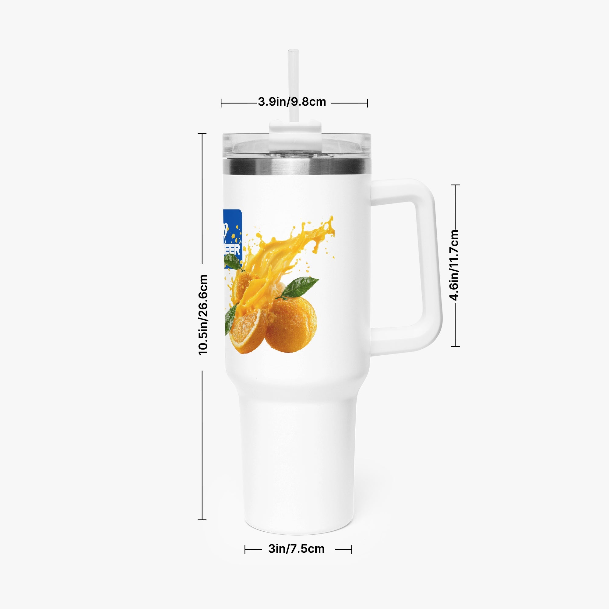 1102. 40oz Car Tumbler Cup