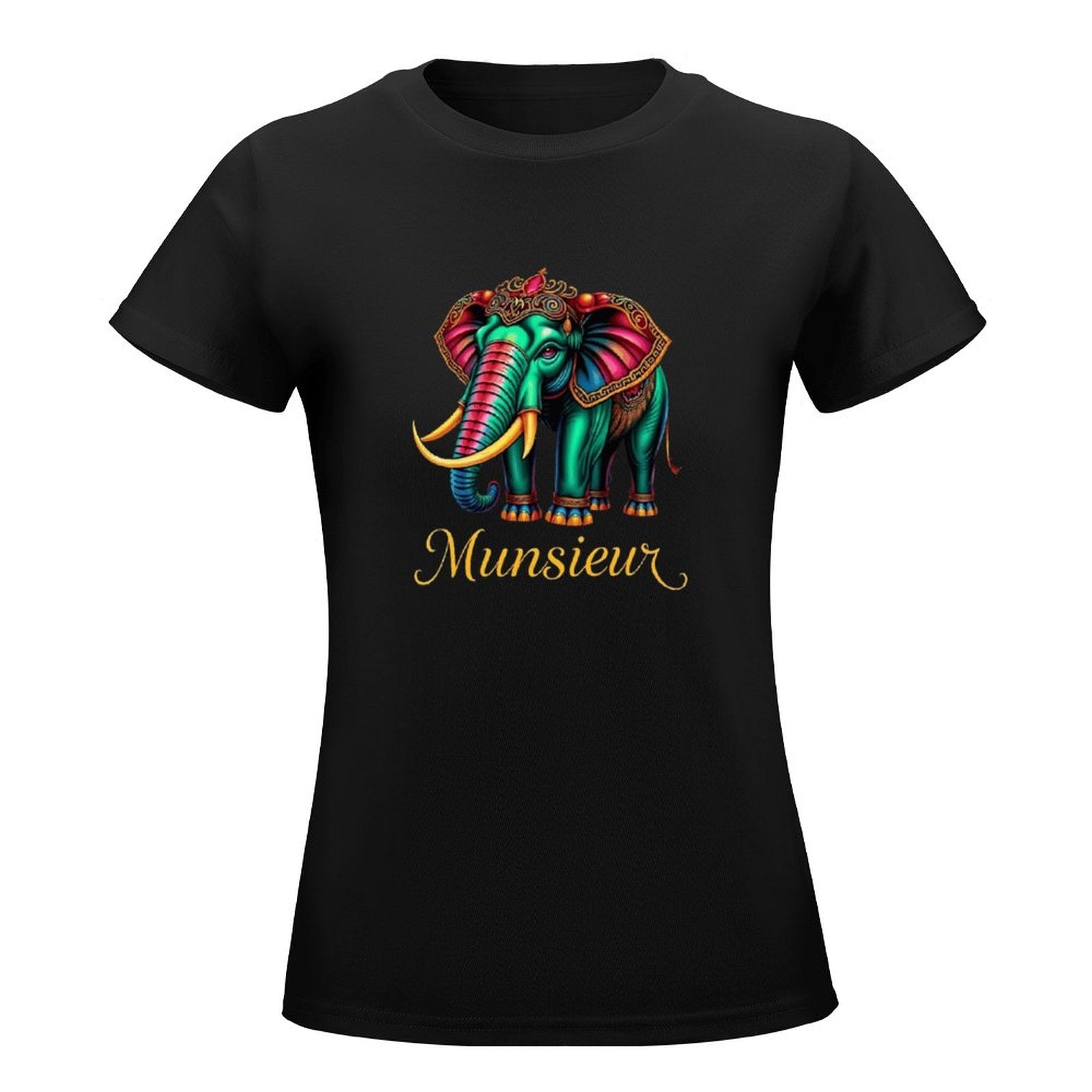 Munsieur T-Shirts for Women "Belaphant" Streetwear Design