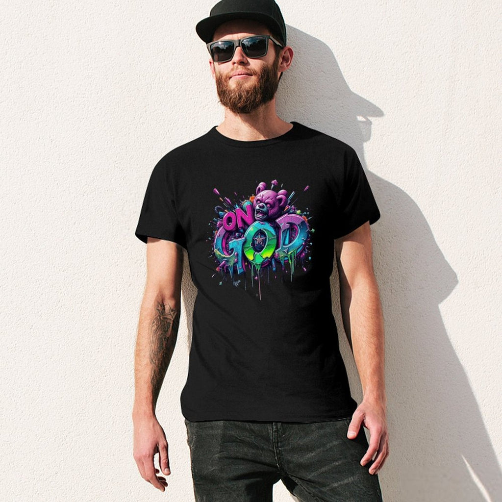 Men's Tee "On God" Streetwear Fashion Crown Co.👑
