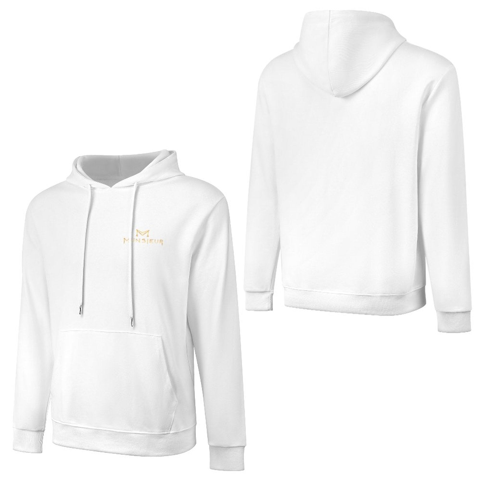 Munsieur Men's Premium Brand Pullover Hoodie